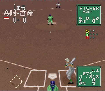 Koushien 2 (Japan) screen shot game playing